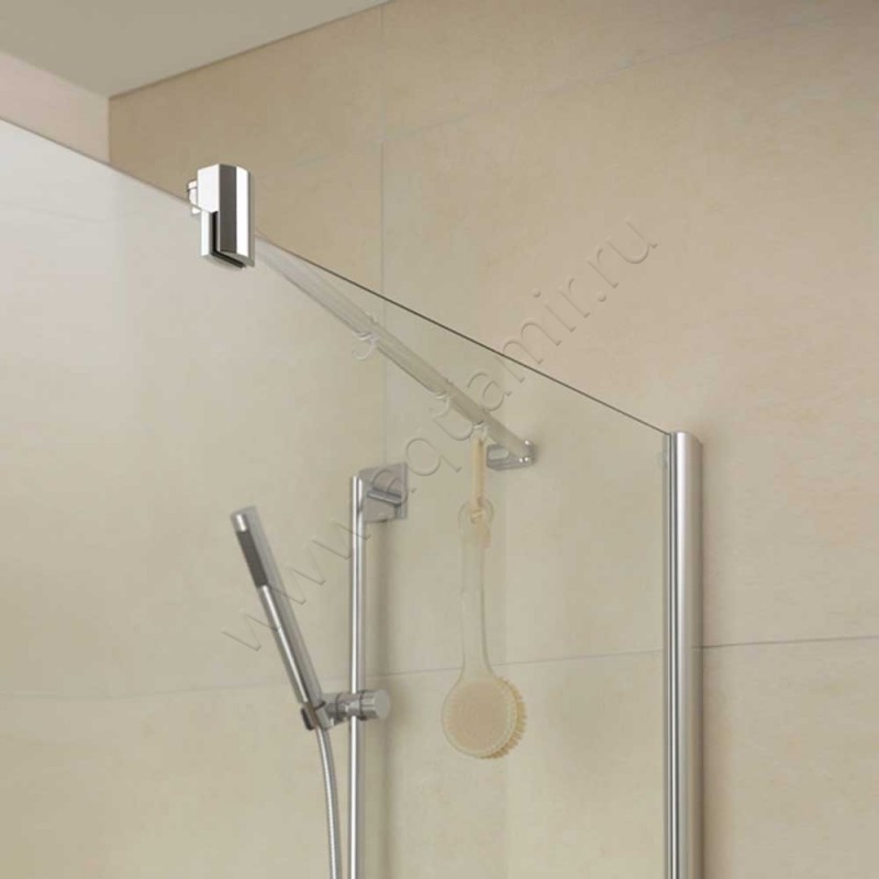 Душевая боковина Kermi Diga DITWD08020VPK в интерьере