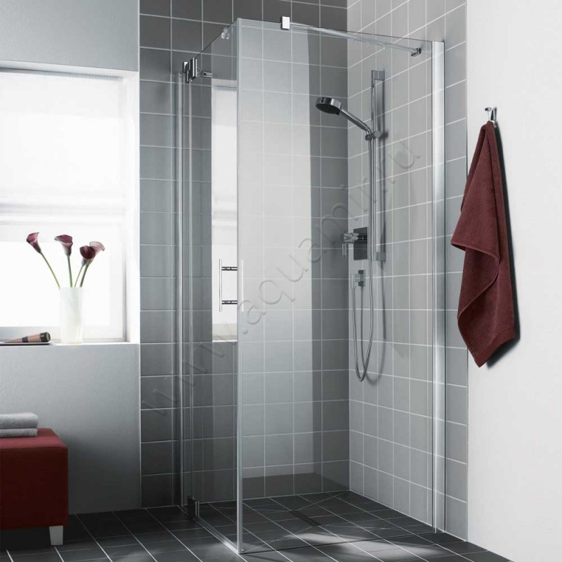 Душевая стенка для двери Kermi Filia XP FXTWD07520VAK в интерьере