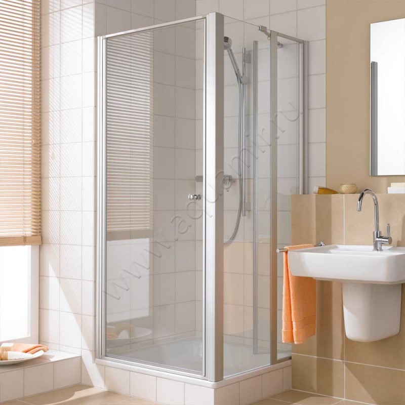 Душевая стенка Kermi Ibiza 2000 I2TGD100181PK в интерьере