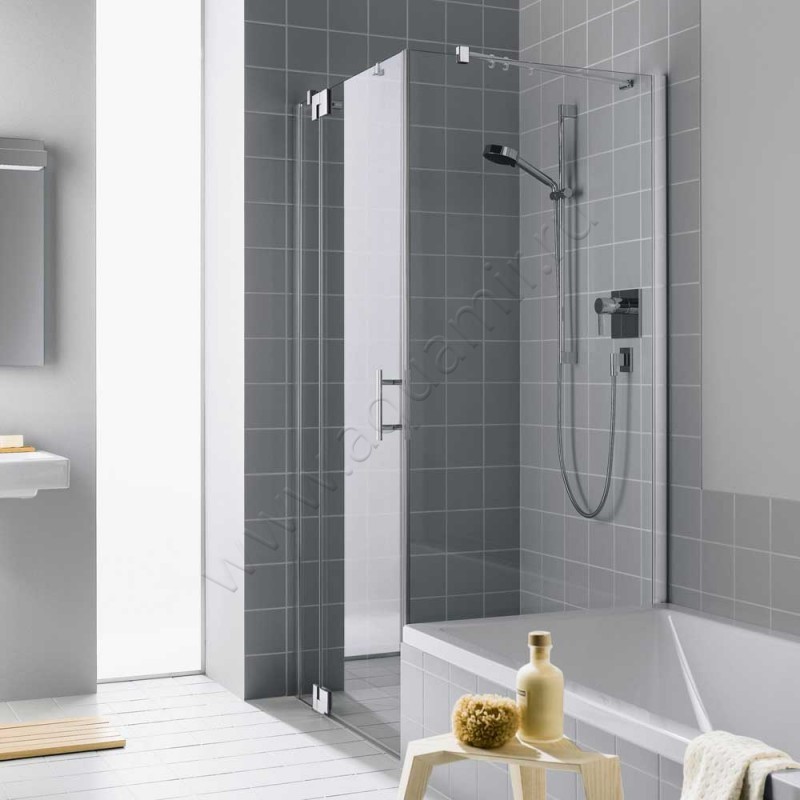 Душевая боковина для двери Kermi Filia XP FXTVD07517VPK в интерьере