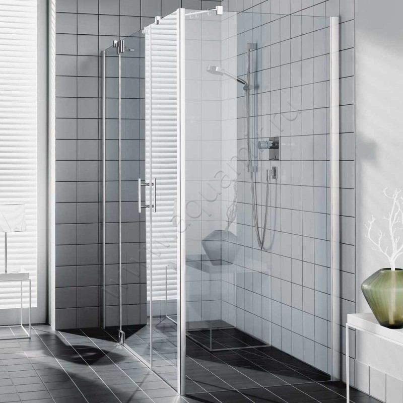 Душевая боковина Kermi Filia XP FXUWD08020VAK в интерьере