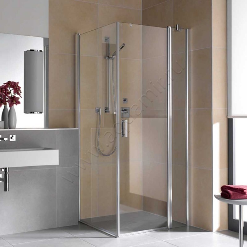 Душевая боковина Kermi Diga DITBL07520VAK в интерьере