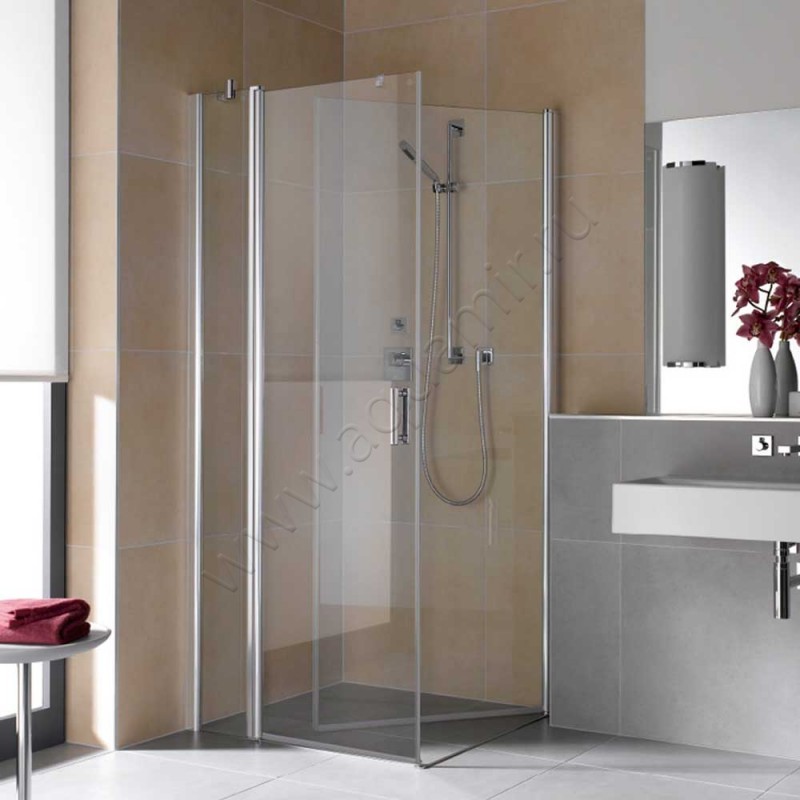 Душевая боковина Kermi Diga DITBR07020VAK в интерьере