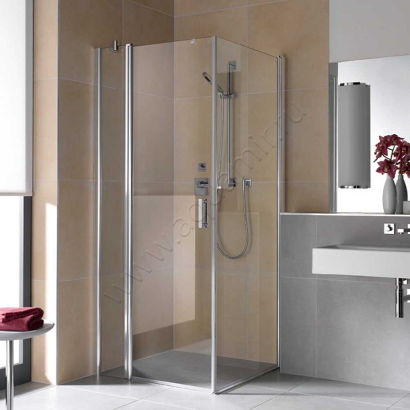 Душевая боковина Kermi Diga DITBR12020VAK в интерьере