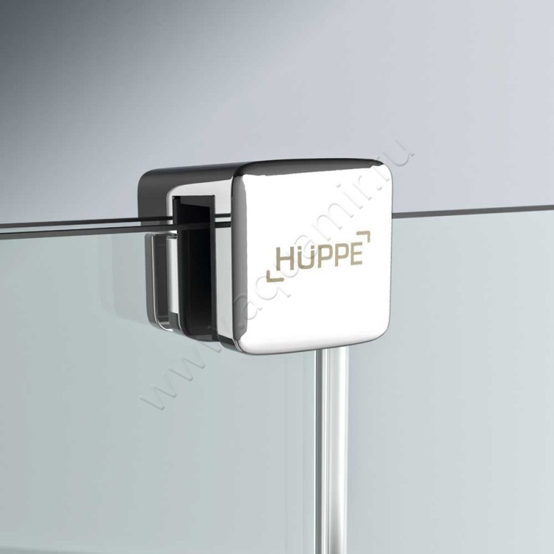 Раздвижная душевая дверь в нишу Huppe Xtensa pure в серебристом цвете XT1001069321 в интерьере