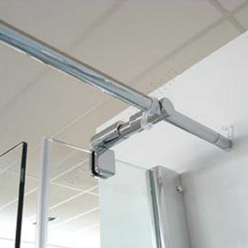 Маятниковая душевая дверь для боковой стенки HSK Premium Softcube 6800412041100#Li200 в интерьере