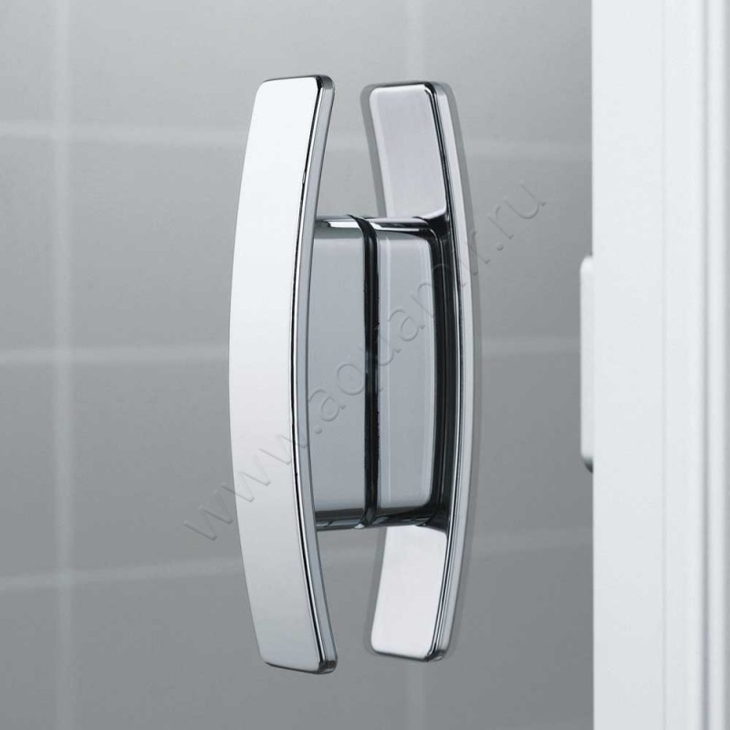 Поворотная душевая дверь для боковой стенки Kermi Ibiza 2000 I2KOD075201PK в интерьере