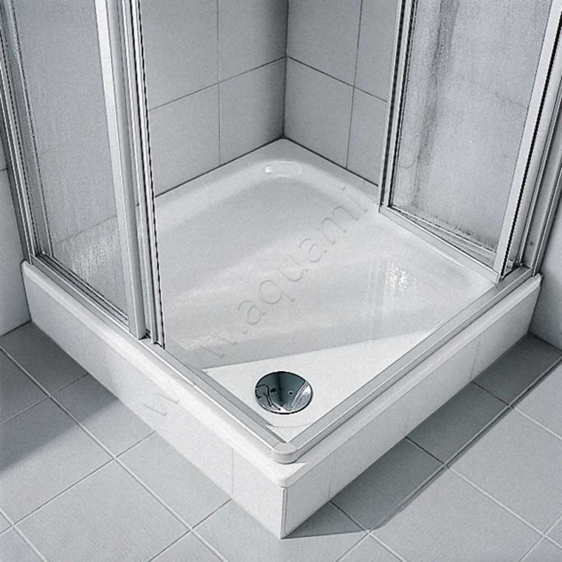 Складная душевая дверь для комбинации с ответной частью Kermi Ibiza 2000 I2EF2090181AK в интерьере