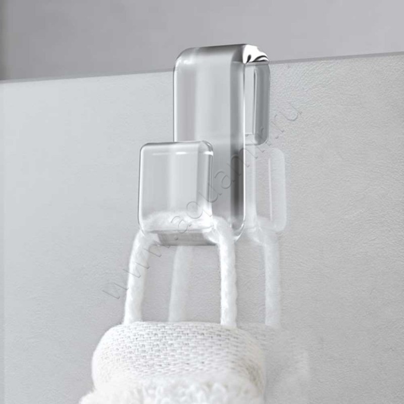 Маятниковая душевая дверь для комбинации с ответной частью Kermi Pega PEEPL12018VAK в интерьере