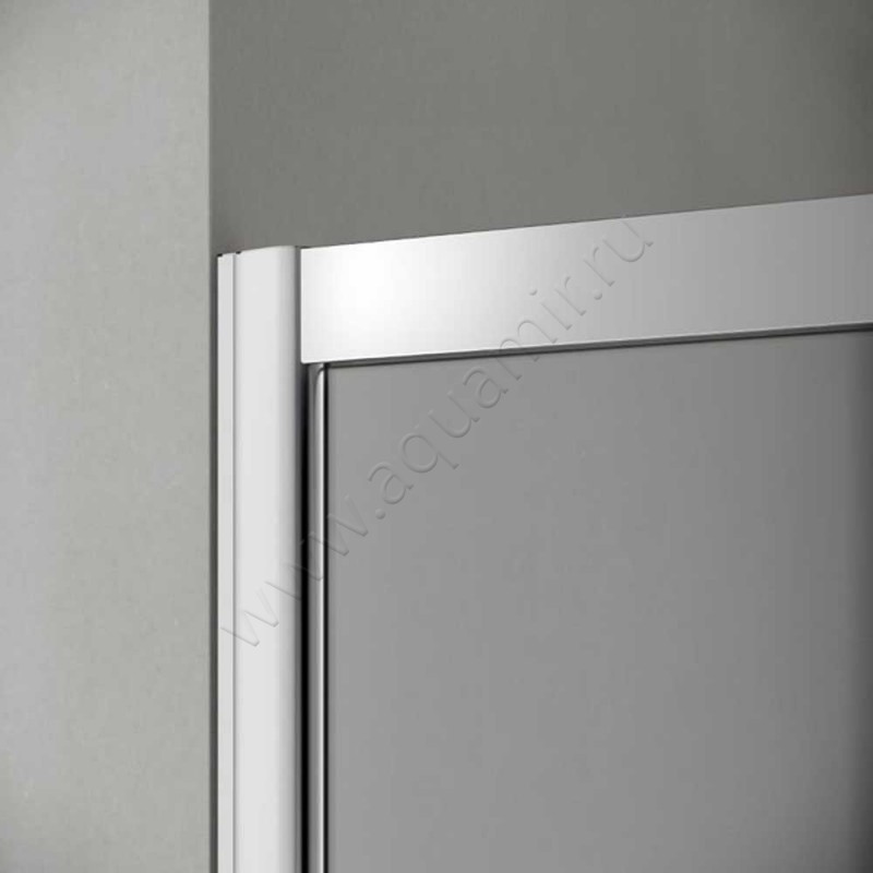 Раздвижная душевая дверь для комбинации с ответной частью Kermi Pega PEC2L09318VAK в интерьере