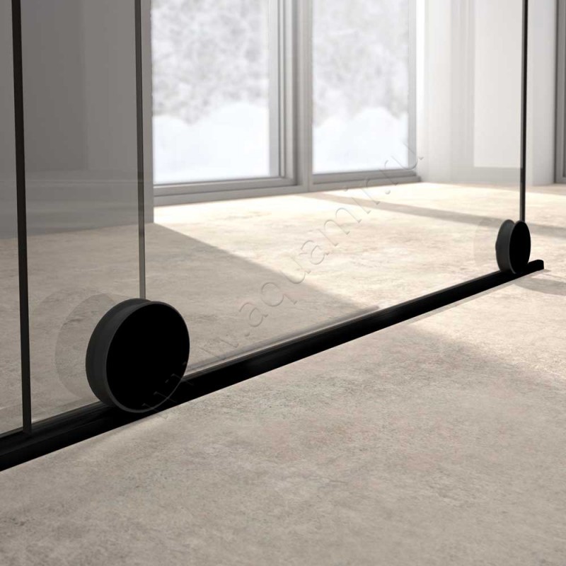 Раздвижная душевая перегородка Walk In Huppe Xtensa pure XT0109123322 в интерьере