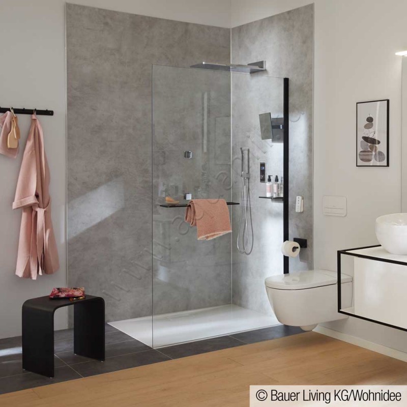 Акриловый поддон для душа Villeroy & Boch Architectura 120x90 UDA1290ARA215V01 в интерьере