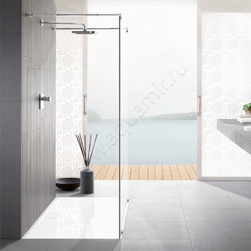 Акриловый поддон для душа Villeroy & Boch Architectura 140x90 UDA1490ARA215V01 в интерьере