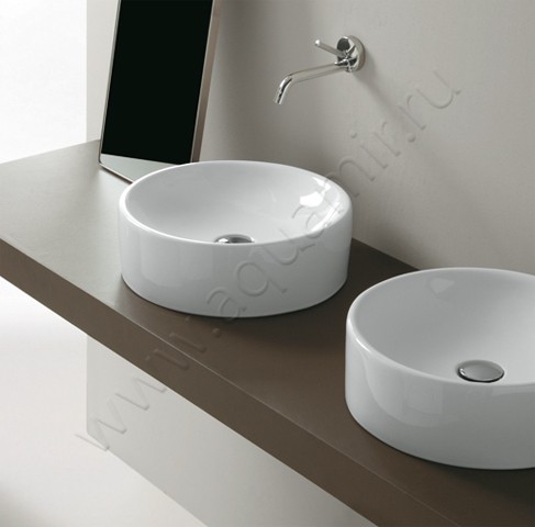 Раковина-чаша накладная Simas Flow 40 см FL10 в интерьере