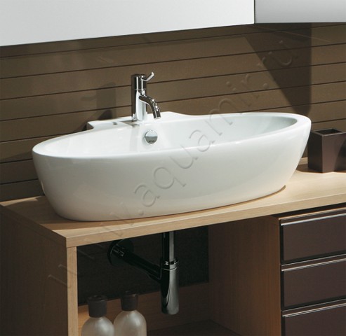 Раковина подвесная Simas LFT Spazio 73 см LFT34 в интерьере