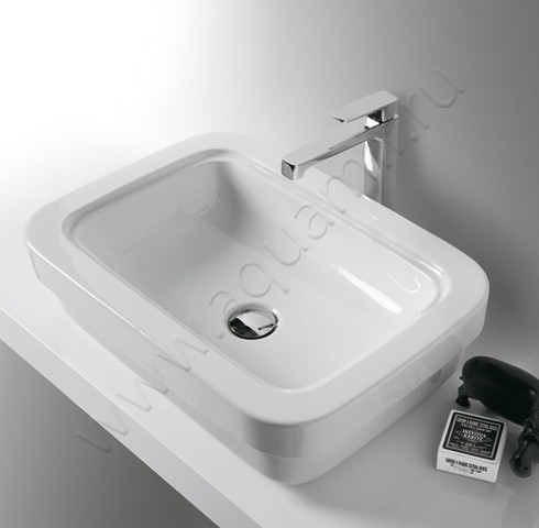 Раковина-чаша накладная Simas Evolution 58 см EVO10 в интерьере