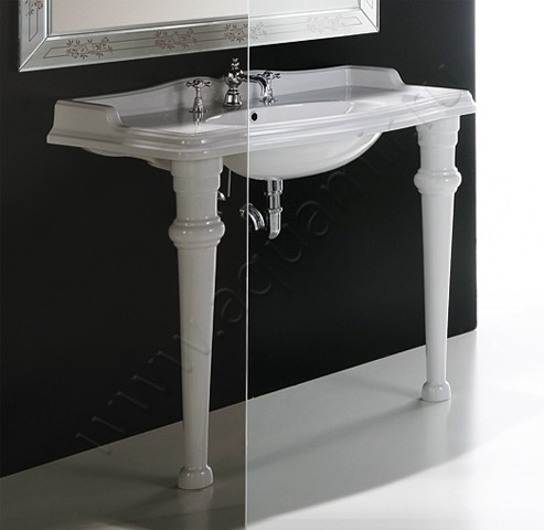 Ножка под раковину Simas Arcade GB001 в интерьере