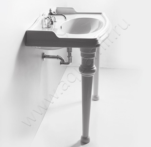 Ножка под раковину Simas Arcade GB001 в интерьере