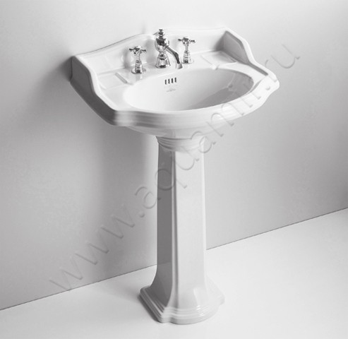 Раковина подвесная Simas Arcade 59 см AR814 в интерьере