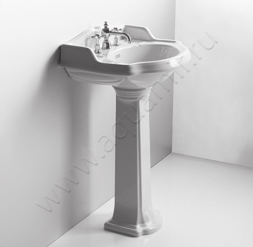 Раковина подвесная Simas Arcade 59 см AR814 в интерьере