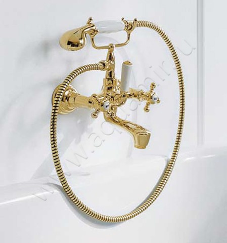 Смеситель для ванны/душа Kludi ADLON хром 514410520 в интерьере