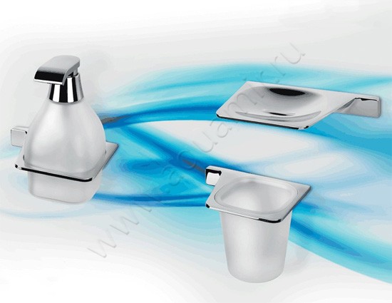 Стакан настенный Colombo Alize B2502DX в интерьере