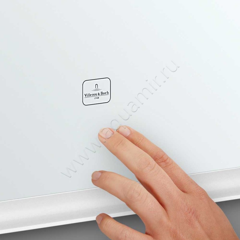 Зеркало с подсветкой Villeroy & Boch Subway 3.0 50 см A4635000 в интерьере