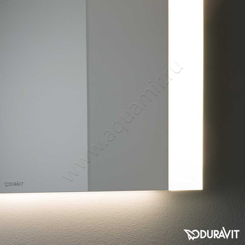 Зеркало с подсветкой Duravit Universal 100 см LM7887D0000 в интерьере