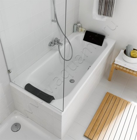 Акриловая ванна Laufen Solutions 170x75 H2235300000001 в интерьере