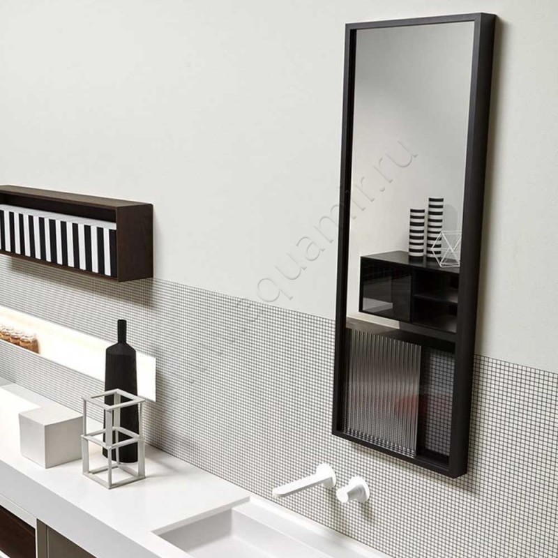 Зеркало Antonio Lupi TRATTEGGIO 36 см TRATTEGGIO в интерьере