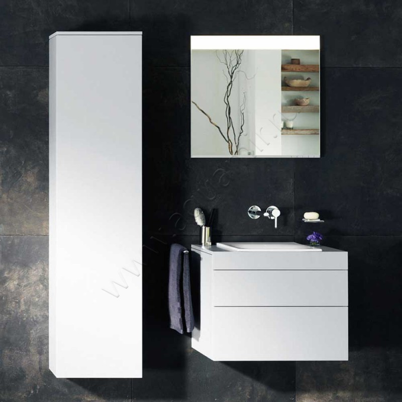 Зеркало с подсветкой Keuco Edition 400 53.5 см 11596171004 в интерьере