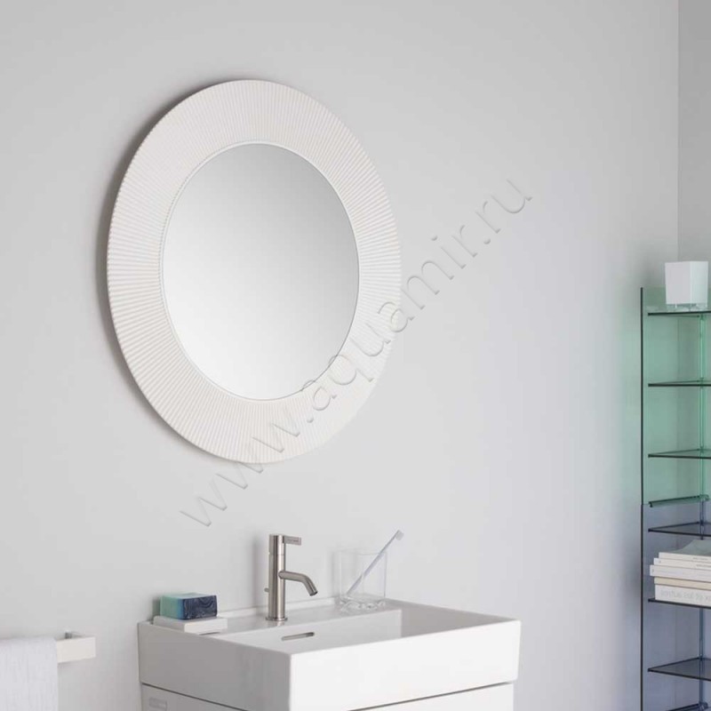 Зеркало Laufen Kartell 78 см 3863310900001 в интерьере