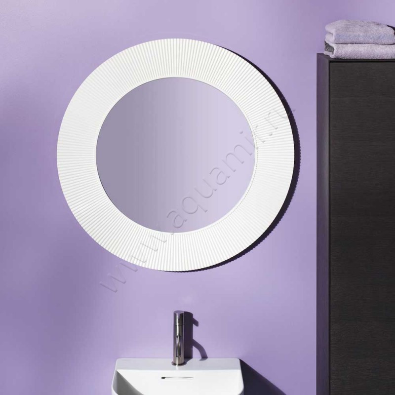 Зеркало Laufen Kartell 78 см 3863310900001 в интерьере