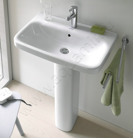 Рукомойник подвесной Duravit DuraStyle 55 см 2319550000 в интерьере