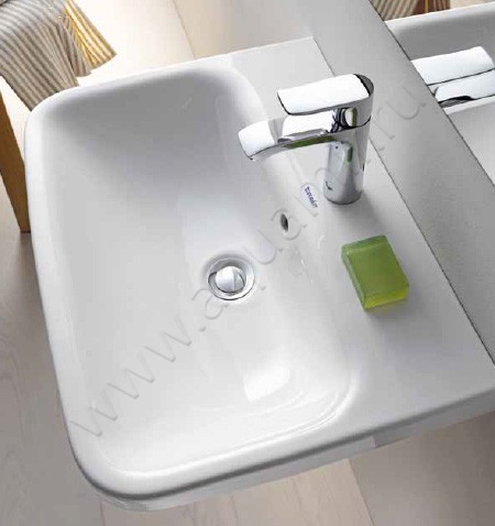 Рукомойник подвесной Duravit DuraStyle 55 см 2319550000 в интерьере