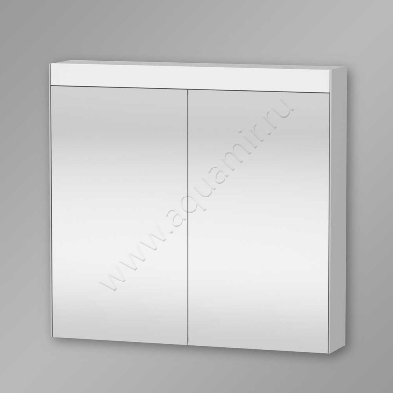 Зеркальный шкаф с подсветкой Duravit Universal 81 см LM7841000000 в интерьере