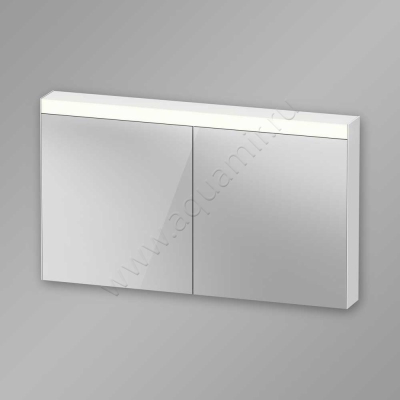 Зеркальный шкаф с подсветкой Duravit Universal 131 см LM7864000000 в интерьере