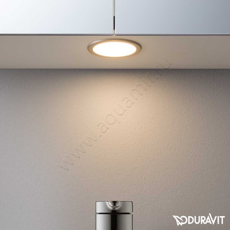 Зеркальный шкаф с подсветкой Duravit Universal 61 см LM7840R00000 в интерьере