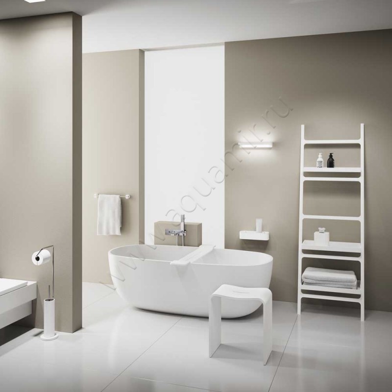 Полотенцедержатель Decor Walther STONE 60 см 0975255 в интерьере