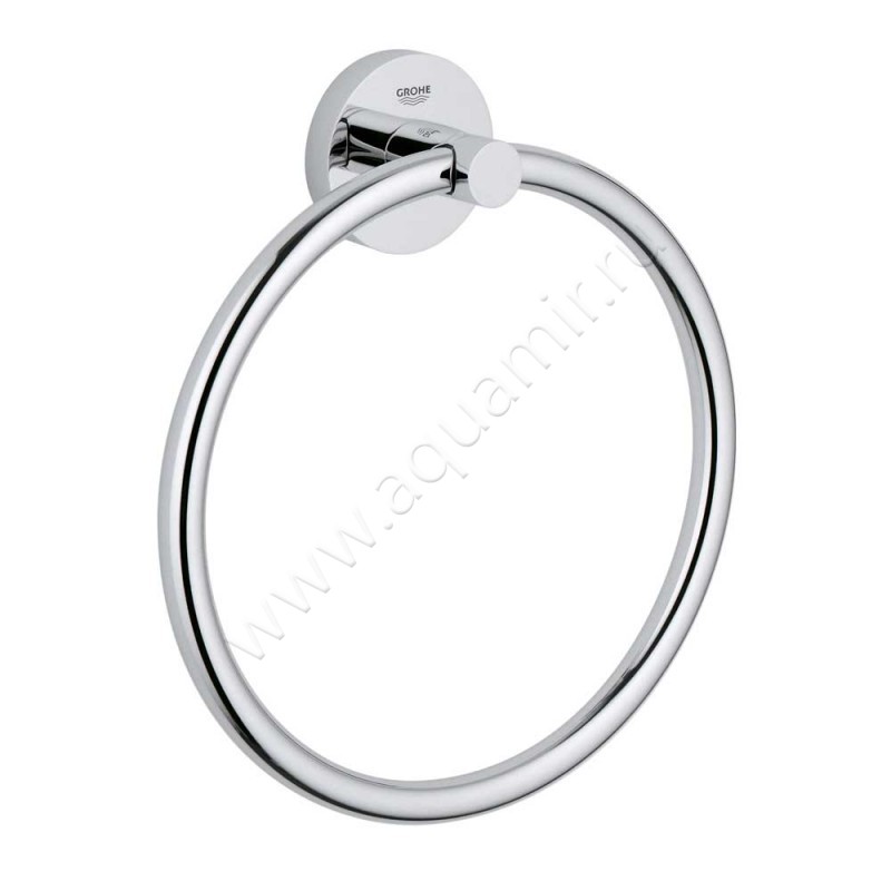 Полотенцедержатель Grohe Essentials 18 см 40365001 в интерьере