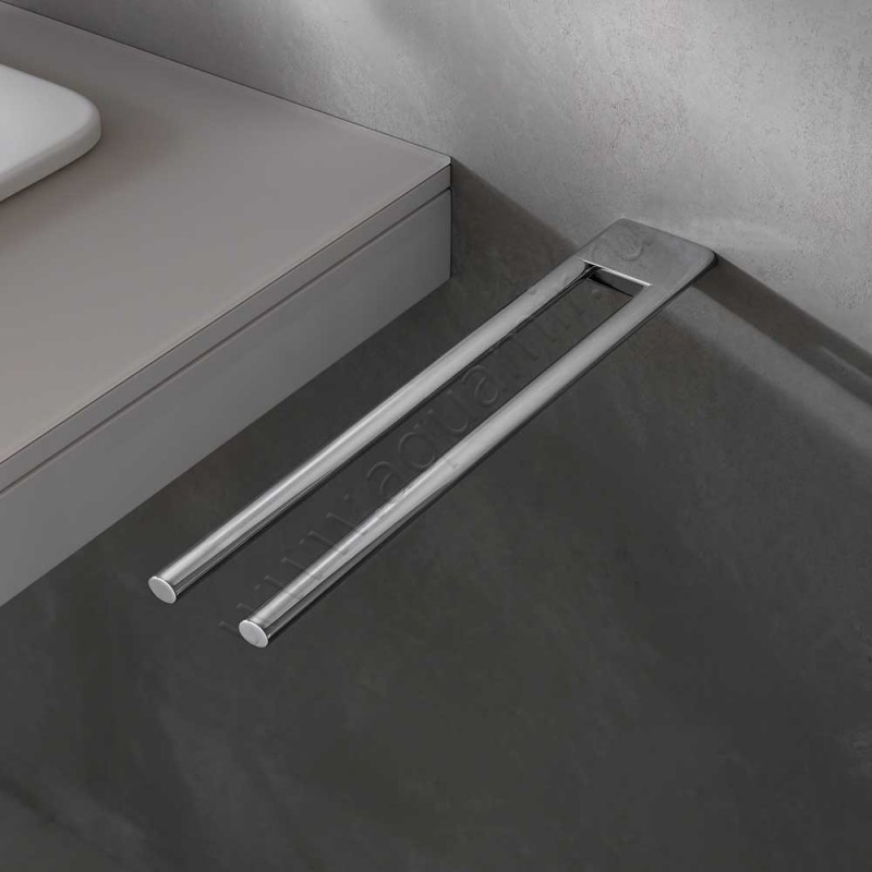 Полотенцедержатель Keuco Edition 400 45 см 11518130000 в интерьере