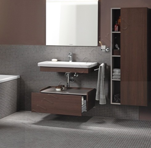 Тумба подвесная Duravit DuraStyle 113 см DS628305252 в интерьере