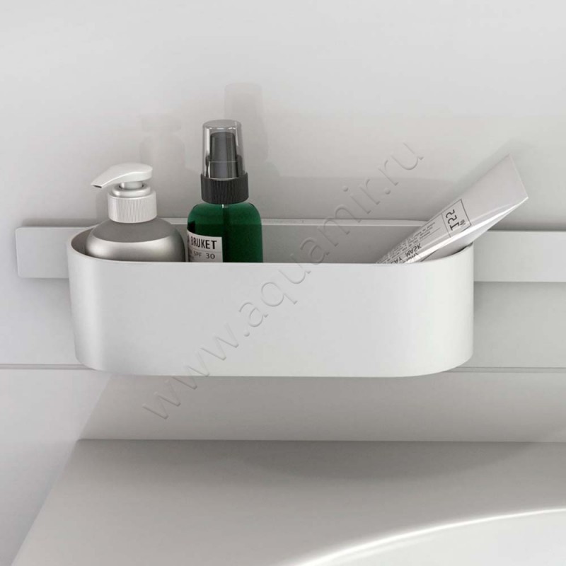 Полка для душа Hansgrohe WallStoris 27912700 в интерьере