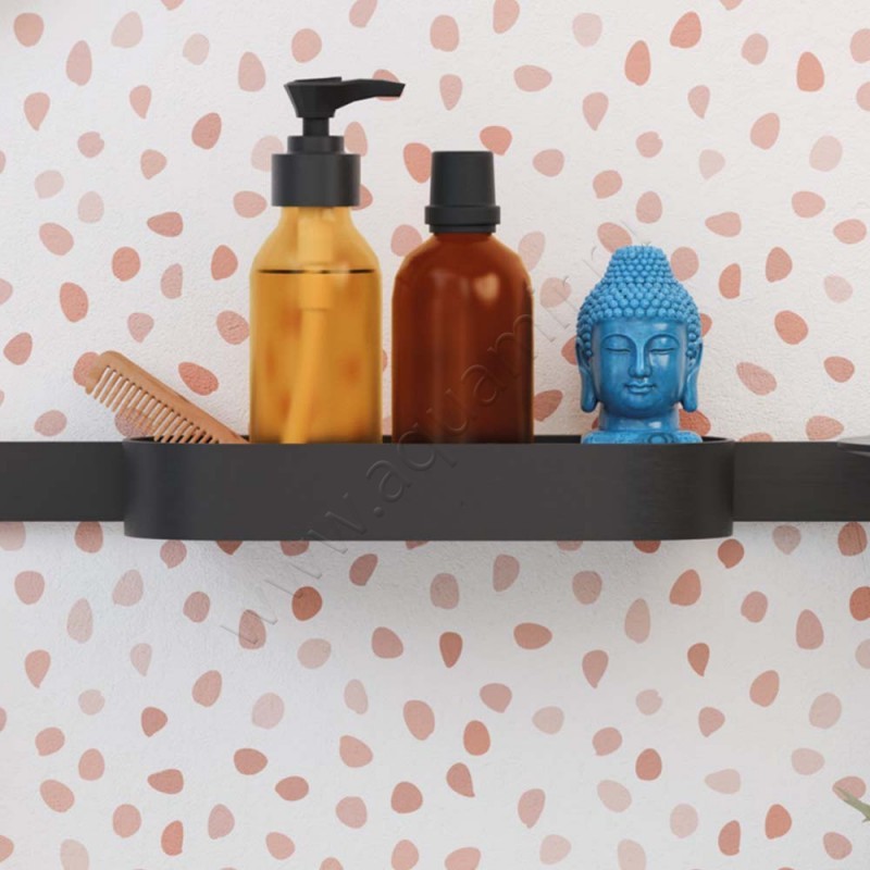 Полка для душа Hansgrohe WallStoris 27913670 в интерьере