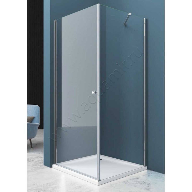 Душевой уголок BelBagno ETNA ETNAAH110080CCr в интерьере