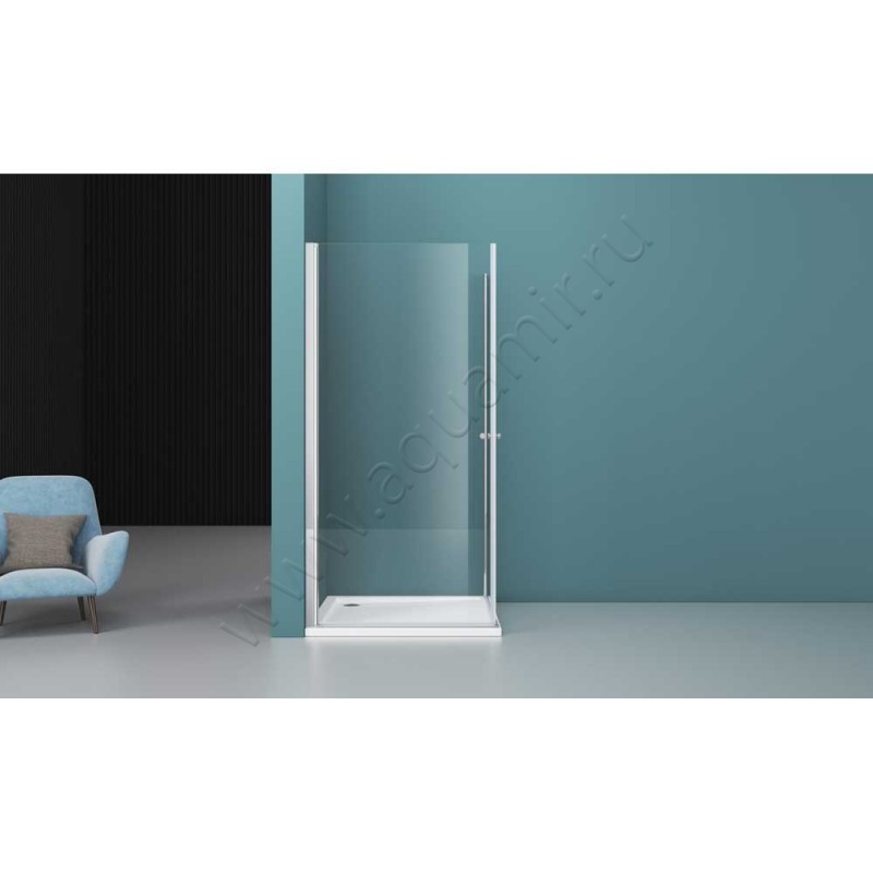 Душевой уголок BelBagno ETNA ETNAAH28090CCr в интерьере