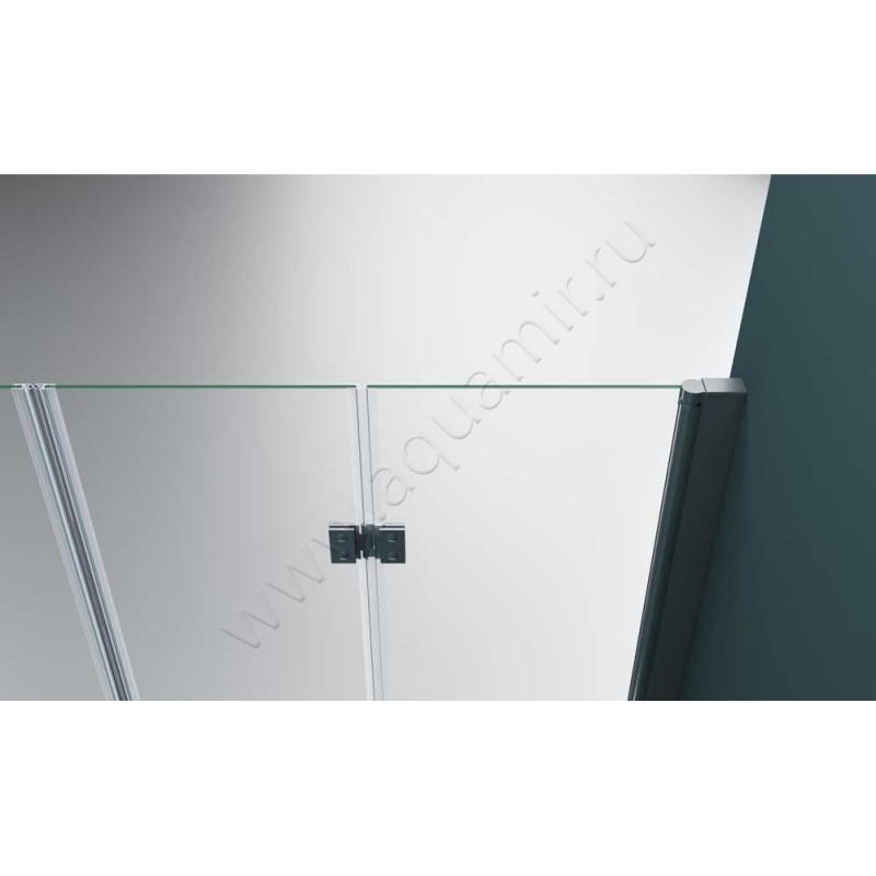 Душевая дверь в нишу BelBagno ALBANO ALBANOBS1380100CCr в интерьере
