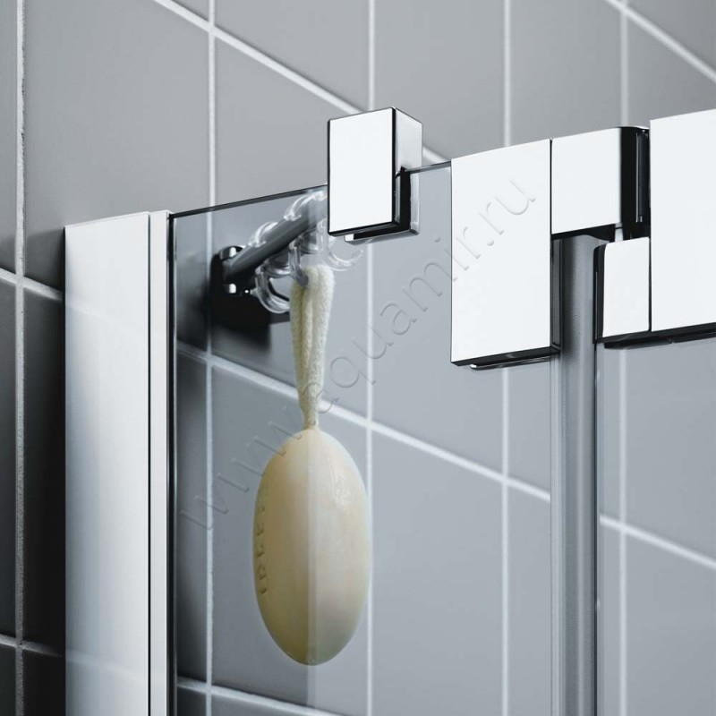 Душевой уголок с маятниковыми дверями Kermi Filia XP FXP5010020VAK в интерьере