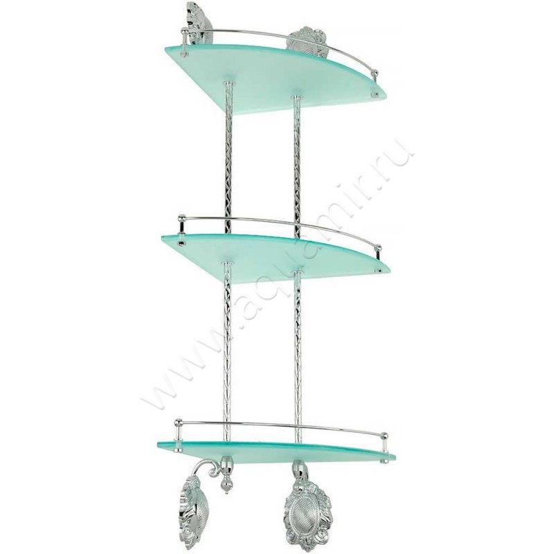 Полка для душа Migliore Cleopatra 16668 в интерьере