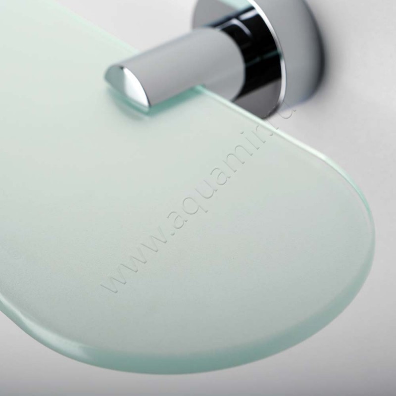 Полка под зеркало Wasserkraft Donau K9424 в интерьере